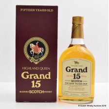 HIGHLAND QUEEN GRAND 15 YEAR OLD 26 2 3 FL OZ