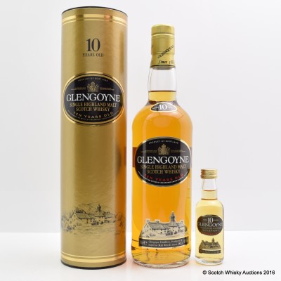 Glengoyne 10 Year Old & Matching Mini 5cl