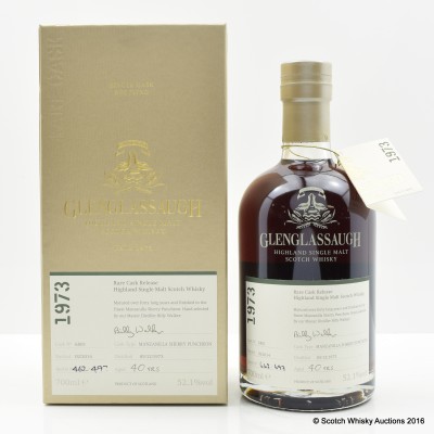 Glenglassaugh 1973 40 Year Old Rare Cask Release