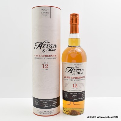 Arran 12 Year Old Cask Strength Batch #1