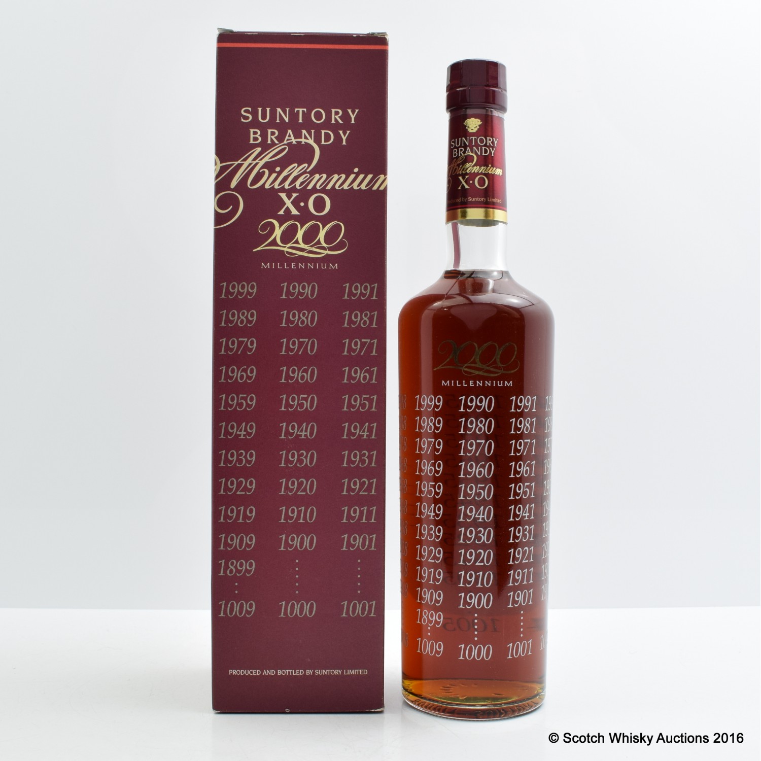 Suntory Millennium XO Brandy The 67th Auction Scotch Whisky Auctions