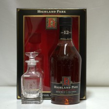 HIGHLAND PARK 12 YEAR OLD   CRYSTAL DECANTER