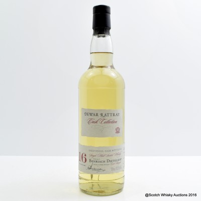 BenRiach 1990 16 Year Old Dewar Rattray