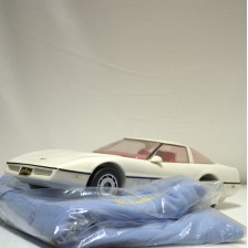 JIM BEAM SPORTS CAR DECANTER   JOHNNIE WALKER POLO SHIRT