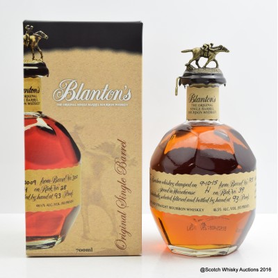 Blanton's The Original Single Barrel