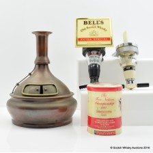 POT STILL CANDLESTICK  GLASS   TWO OPTICS