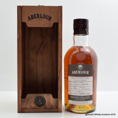 Aberlour 16 Year Old Hand Filled Sherry Cask