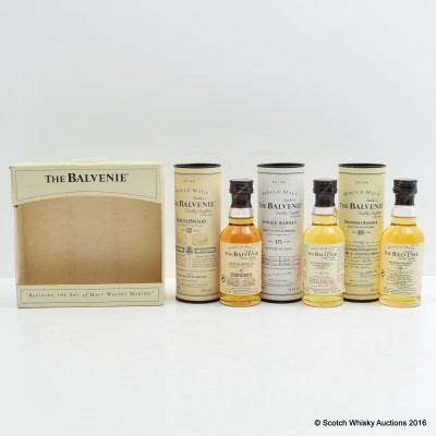 Balvenie Mini Set 3 x 5cl