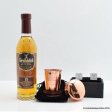 Glenfiddich 15 Solera 20cl With Cufflinks Telescopic Cup