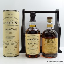 Monkey Shoulder Balvenie 12 Doublewood Tantalus