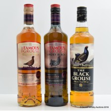 FAMOUS GROUSE SMOKY BLACK  FAMOUS GROUSE MELLOW GOLD   BLACK GROUSE