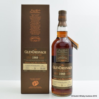 GlenDronach 1989 21 Year Old Single Cask #2917