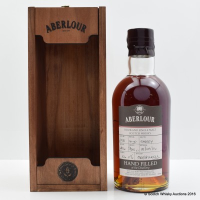 Aberlour 16 Year Old Distillery Only Hand Filled Sherry Cask