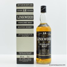 LINKWOOD 1972 12 YEAR OLD 75CL