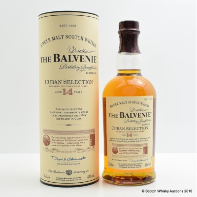 Balvenie 14 Year Old Cuban Selection