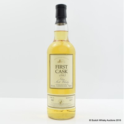 Caol Ila 1983 20 Year Old First Cask