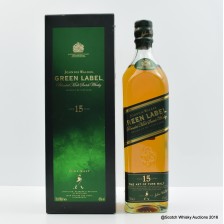 JOHNNIE WALKER 15 YEAR OLD GREEN LABEL