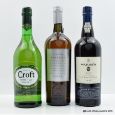 Croft Original Sherry Warres 1992 Vintage Port Portal White Port