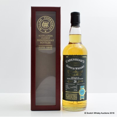 Highland Park 1985 28 year Old Cadenhead's