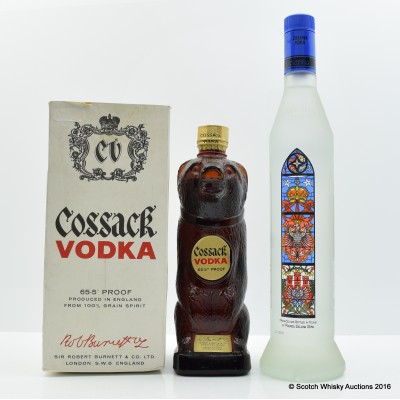 Cossack Vodka & Rrolemska Vodka