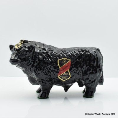 Rutherford's Ceramic Bull Decanter