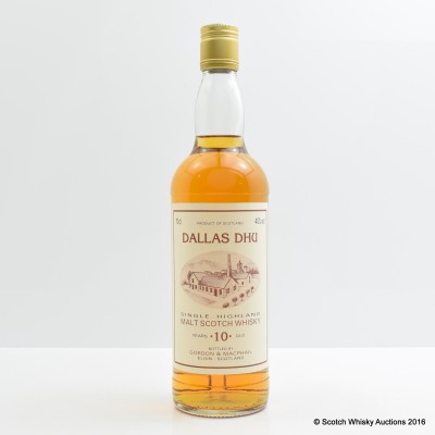 Dallas Dhu 10 Year Old Gordon & MacPhail