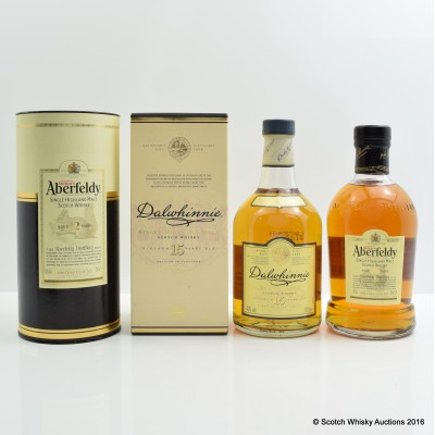 Aberfeldy 12 Year Old & Dalwhinnie 15 Year Old