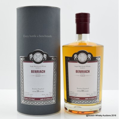 BenRiach 1996 18 Year Old Malts of Scotland