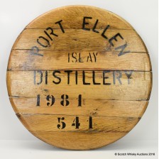 PORT ELLEN 1981 REFURBISHED CASK END