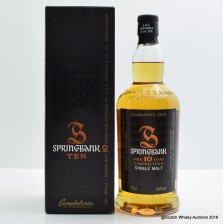 SPRINGBANK 10 YEAR OLD