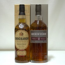 Knockando 1982 Auchentoshan 12