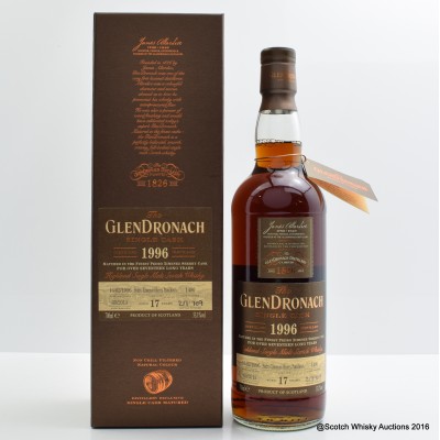 GlenDronach 1996 17 Year Old Single Cask #1490