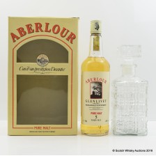 Aberlour Glenlivet 5 Pure Malt With Glass Decanter