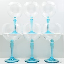 BOMBAY SAPPHIRE GLASSES X 6