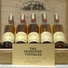 GLENLIVET VINTAGE COLLECTION 5 X 20CL