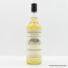 SPRINGBANK 12 YEAR OLD PRIVATE BOTTLING