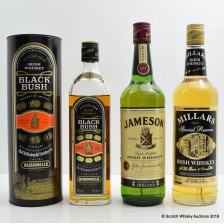 Assorted Irish Blends X 3 Including Bushmills Black Bush