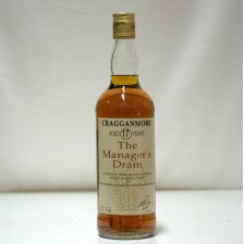 Cragganmore 17 Year Old  Manager s Dram 