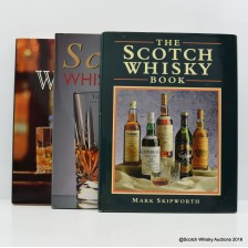 ASSORTED WHISKY BOOKS X 3 INCLUDING THE ILLUSTRATED HISTORY OF WHISKY