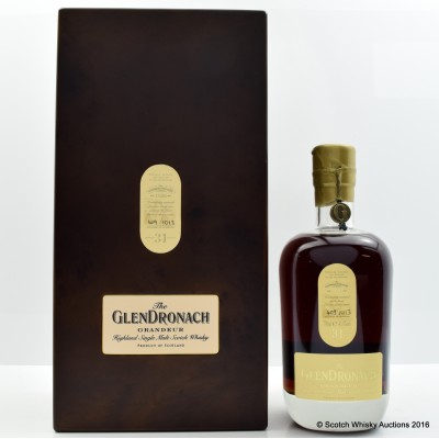 GlenDronach Grandeur 31 Year Old Batch #1