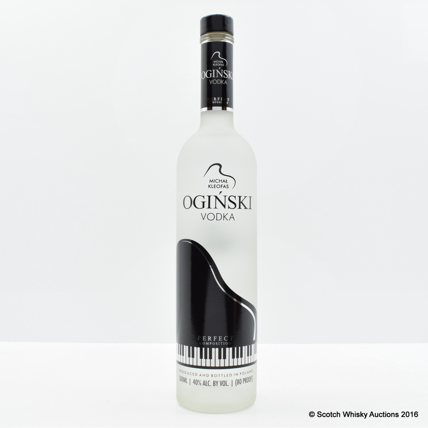 Oginski Vodka 50cl The 68th Auction Scotch Whisky Auctions