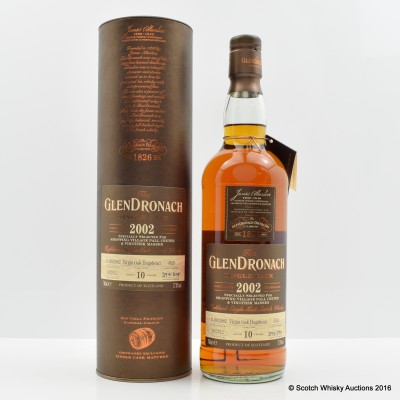 GlenDronach 2002 10 Year Old Single Cask #4526