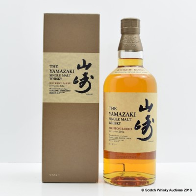 Yamazaki Bourbon Barrel 2012 Release