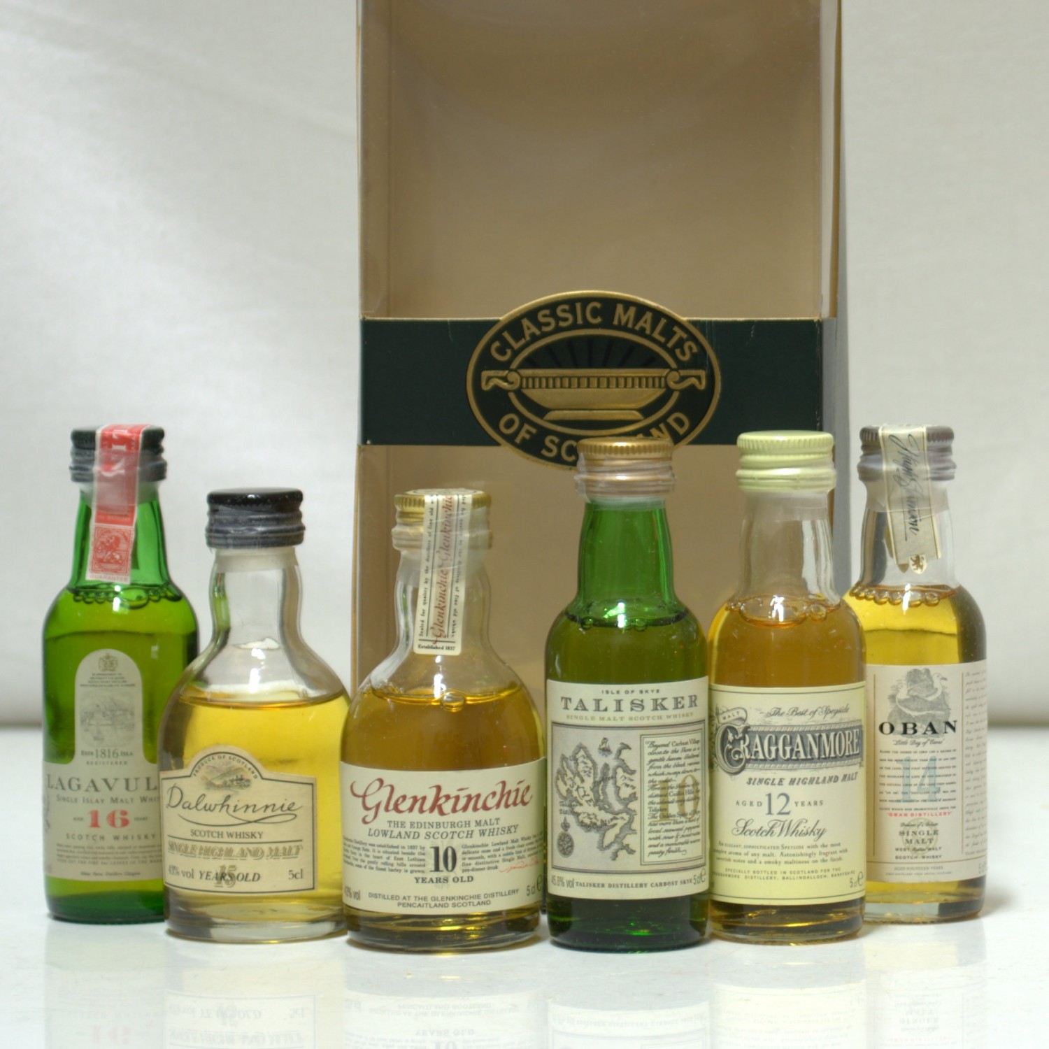 Classic Six Malts of Scotland Mini Collection The 26th Auction Scotch Whisky Auctions