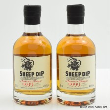 SHEEP DIP 1999 9 YEAR OLD AMOROSO CASK 20CL X 2