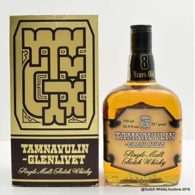 Tamnavulin-Glenlivet 8 Year Old 75cl