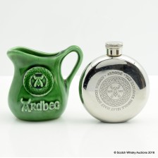 ARDBEG HIP FLASK   ARDBEG SMALL WATER JUG