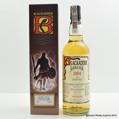 Bruichladdich 2004 12 Year Old Blackadder Raw Cask