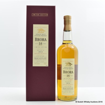 Brora 35 Year Old 2014 Release 75cl