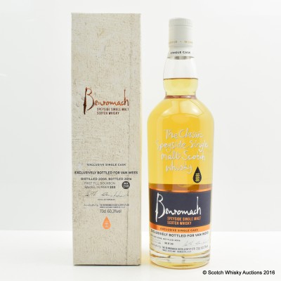 Benromach 2008 Single Cask for Van Wees